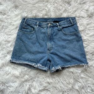 Y2K Route 66 Denim Cutoff Jean Shorts Size 34